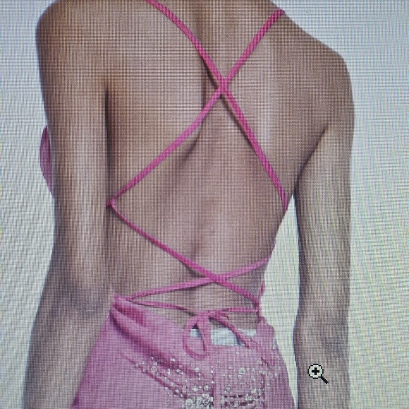 Des_Phemmes Silk Chiffon embellished top size 42/ Large - Picture 4 of 8